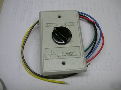 3 speed rotary switch for squirrel blower furnace fan 