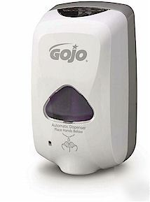 Gojo / purell tfx touchless hand soap dispensor grey