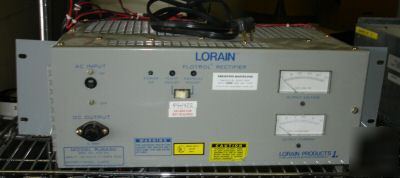 Lorain RJ6A50 flotrol rectifier rack 120V 3.7A 60HZ