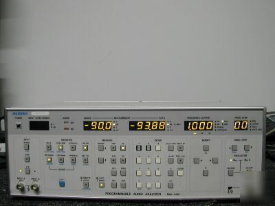 Meguro mak-6610 audio analyzer 