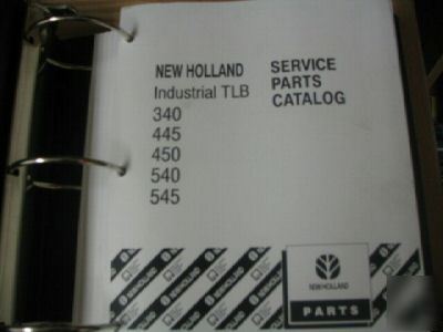 New holland 340 445 450 540 545 tractors parts catalog