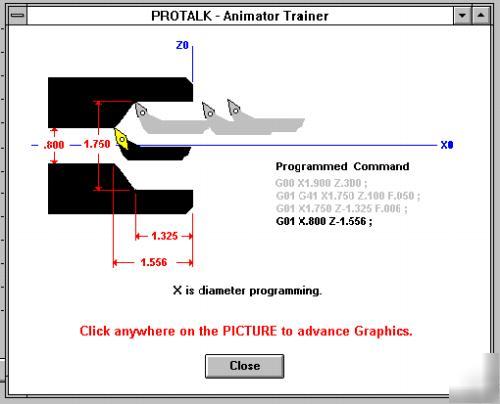 Protalk studio - cnc programming training software
