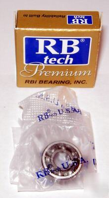 R4 open, premium grade ball bearings, 1/4