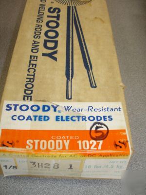 Stoody 1027 hardfacing electrode 1/8