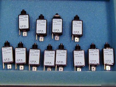 12 eta 10 amp reset circuit breakers