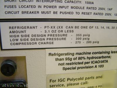 Brooks automation cryotiger compressor T1102-01-290-14