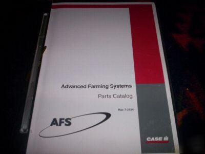 Case ih advanced farming systems part catalog RAC7-2524