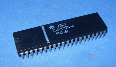 INS8035N-6 nsc 40-pin cpu vintage NS8035N P8035L