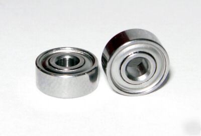 New R2-zz ball bearings, 1/8