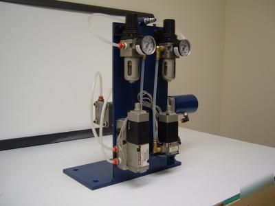 Smc air valves & aluminizer air blower for position