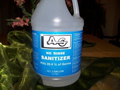 A & g hand sanitizer (1 gallon) w/pump kills mrsa