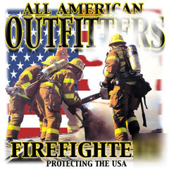American outfitters protecting usa firefighter shirt