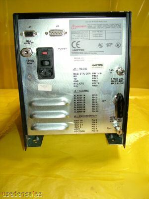 Ametek dycor CG1000 rtp oxygen analyzer