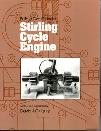 Build a model two cylinder stirling engine 