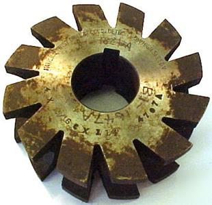 Concave milling cutter 4