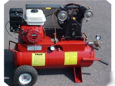 Eaton 5.5 hp honda 17-gal. air compressor