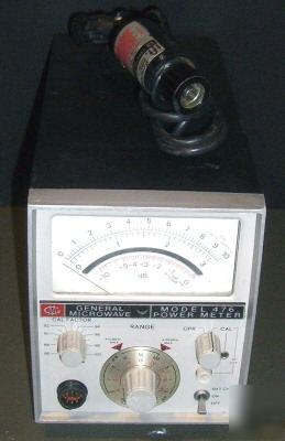 General microwave model 476 power meter, power head
