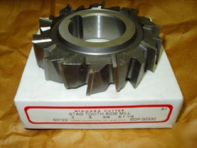 New brand niagara stagger tooth milling cutter 