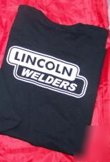 New lincoln welders brand 2X-large black tee-shirt