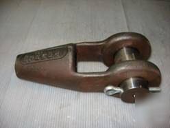 New - lot of 2 - crosby clevis R5C