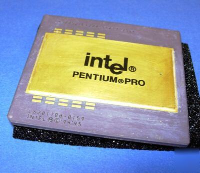 New pentium pro intel processor 200MHZ collectible