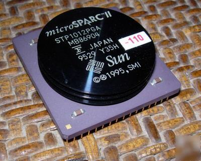 New vintage fujitsu microsparc ii MB86904 cpu gold pga 