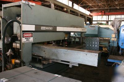 New whitney 3500 atc cnc punch press, 40 ton, 93