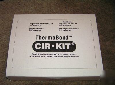 Pcb repair kit thermobond cir-kits, thru hole kit