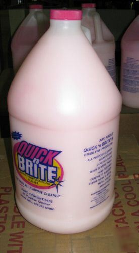 Quick n bright cleaner gallon bottles (CT161) (no#)J758