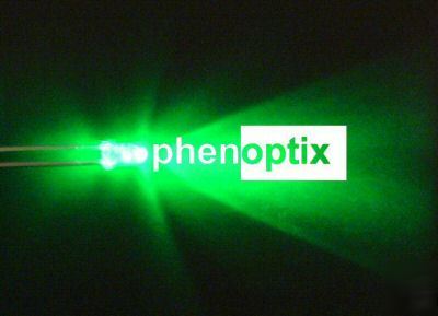 10 ultra bright green 5MM leds 15000MCD neon led