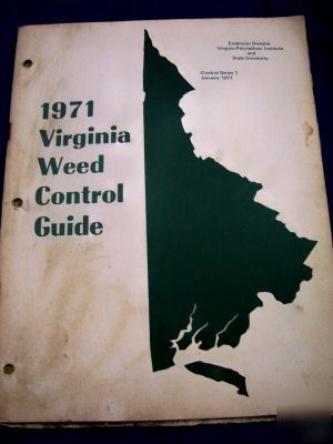 1971 virginia weed control guide manual
