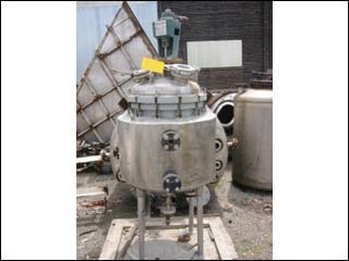 40 gal alloy craft reactor, s/s, 100/100# - 21250