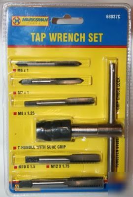 6 pc tungsten steel tap / extraction wrench set