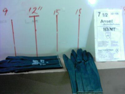 Ansel hynit work gloves 1 dz size 7