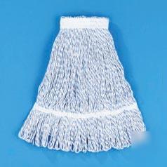12 large finish mop heads [ uns 553 ]