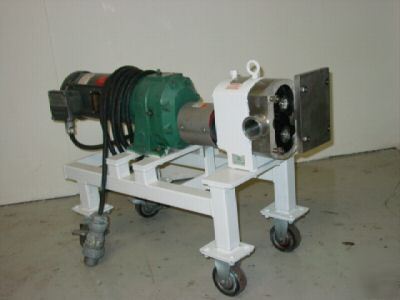 Apv crepaco model 3A positive displacement pump