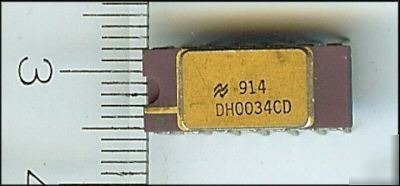 0034 / DH0034CD / DH0034 / gold ttl-dtl-input level ic