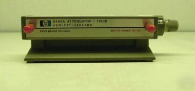 Agilent 8496A w/002 manual step attenuator