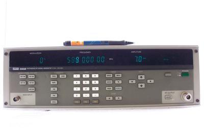 Fluke 6060B rf signal generator 10KHZ-1050MHZ *as is*