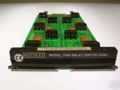 Keithley 7066 10 chan switch card