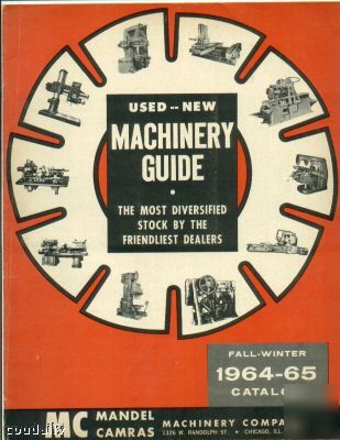 Mc mandel-camras machinery guide, 1964-65