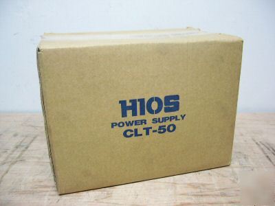 New hios power supply clt-50 for electric screwdriver. 