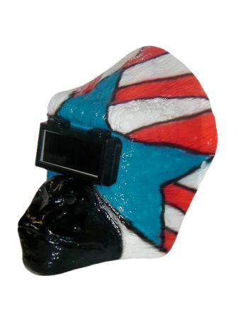 New hoodlum patriotic gorilla welding helmet - 