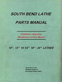 South bend lathe heavy 10 parts list 15 more sbl manual