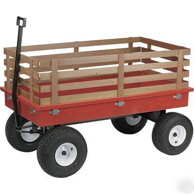 Wagon - nursery - commercial - 1,500 lb cap with rails