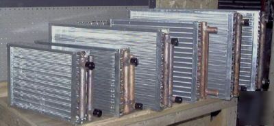 19X20 heat exchanger for use with outdoor wood furnace