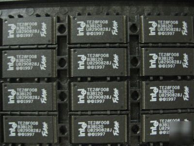 24PCS p/n TE28F008B3B120 ; memory flash TSOP40