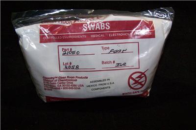 Coventry cleanroom wrapped foam swabs #21050 qty 500