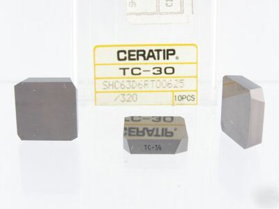 New 79 ceratip shc 63 D6R TC30 cermet inserts P299
