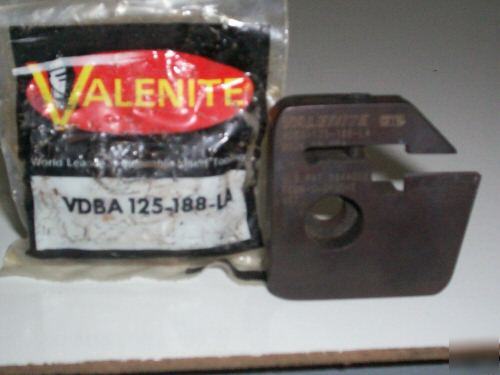 New valenite econ-o-groove anvil vdba 125-188-l a 